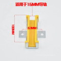 GS-11 Otis Elevator Parts Lift Heavy Guide Shoe Anti-Friction Common Car Type pour Vice Rack &amp; Liner Boot Pièces 16 10 mm